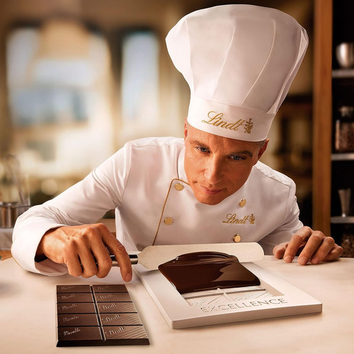 Lindt Excellence Flor De Sal Chocolate Amargo Genuino Cacao