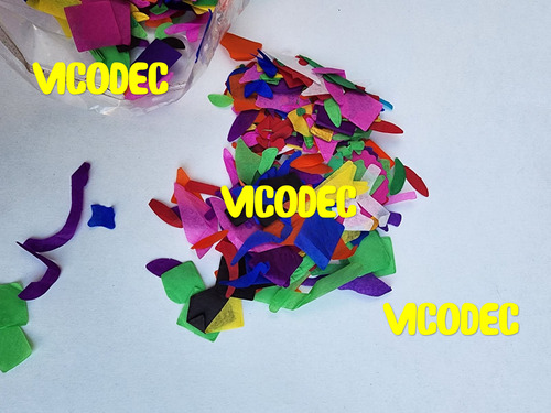 Decoración Papel Picado Confeti Especial 1 Kg Vicodec