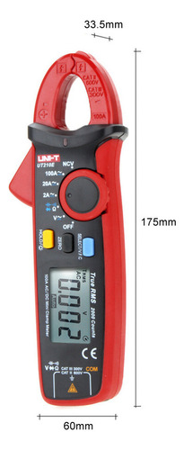 Pinza Amperimétrica Digital Uni-t Ut210e