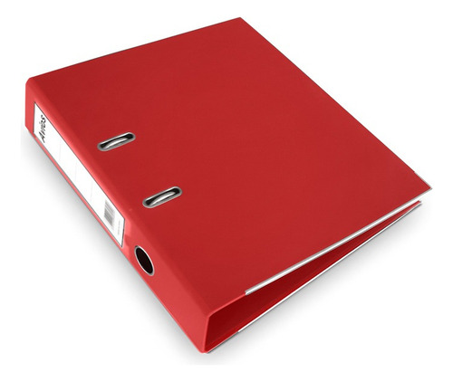 Bibliorato Forrado A4 Avios Reforzado Pvc Premium Colores Color Rojo