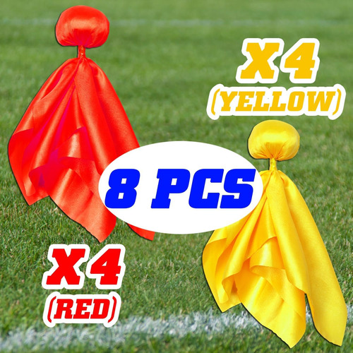 Conjunto De 8 Banderines De Penalti Fútbol, Banderas D...