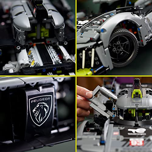Lego Technic Peugeot 9x8 24h Hipercoche Híbrido De Le Mans 4