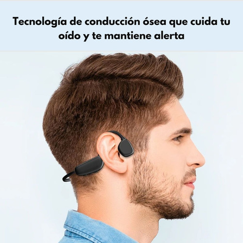 Audifonos Deportivos Conducción Ósea Ipx6 10h Langsdom Be12