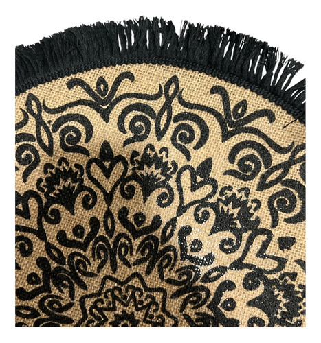 Set 4 Individuales Mantel De Mesa Individual Bohemio Mandala