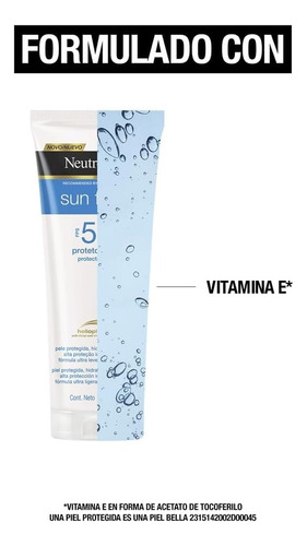 2 Neutrogena Sun Fresh Protector Solar Corporal Fps50, 200ml