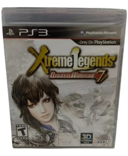 Xtreme Legends Dynasty Warriors 7 Play Station 3 Ps3 Juego