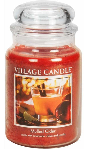 Vela Aromatizada Frasco Vidrio Village Candle