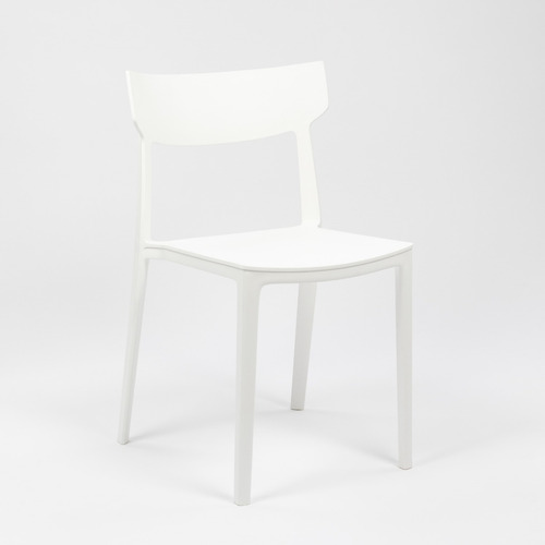 Imagen 2 de 5 de Pack X3 Silla Rio Apilable Apta Exterior