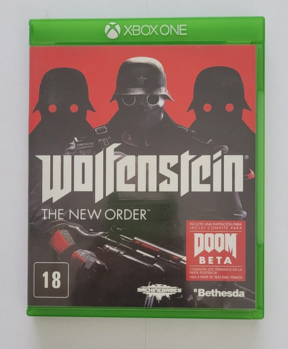 Jogo Wolfenstein - The New Order - Xbox One: Fisico/usado (Usado)