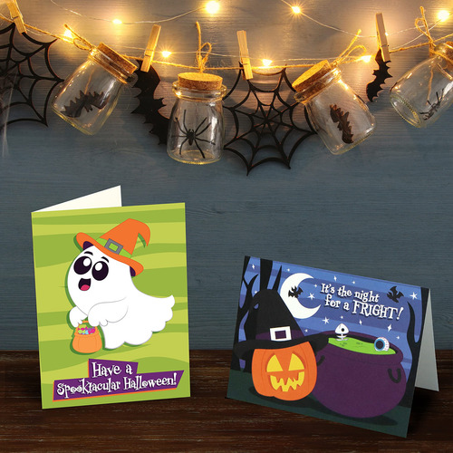 Tarjetas De Invitación De Halloween Para Niños Joyin, 72 Uni