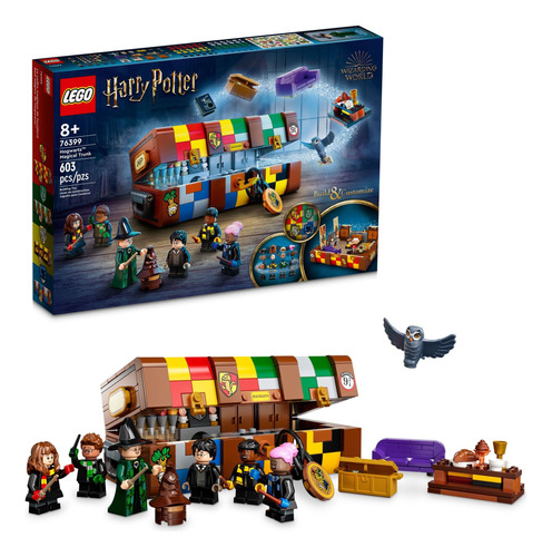 Juego Equipaje Lego Harry Potter Tronco Mágico Hogwarts 7639