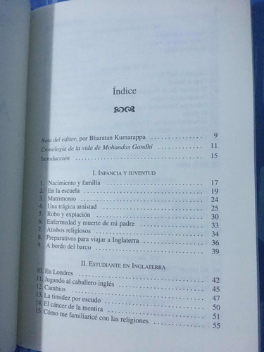 Libro Mohandas Gandhi, Autobiografía De Mahatma Ghandi