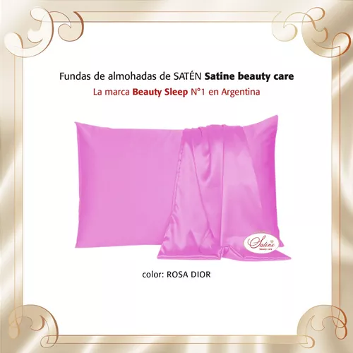 Funda Almohada Satén 43x67, Antifrizz