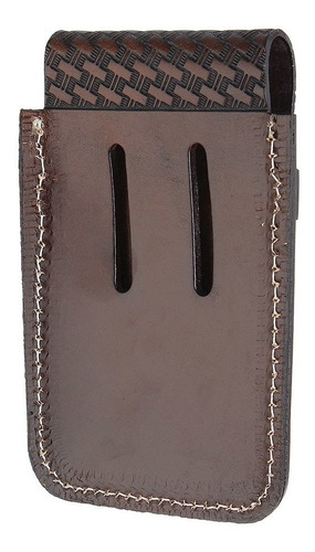 Porta Celular Couro Marrom Balainho Para Cinto Cow Way 26503