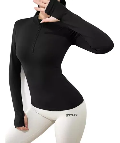 Playera Deportiva Gym Blusa Casual Manga Larga Mz 122171 Xsh