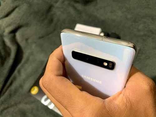 Celular Samsung Galaxy S10 Branco Prisma 128gb