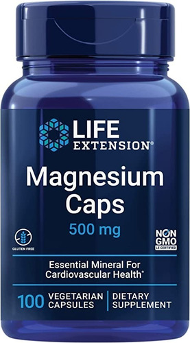 Citrato Magnesio 500mg Life Ext - Unidad a $1120