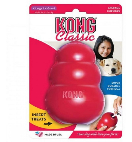 Brinquedo Recheável Para Cachorros Classic X-l Grande Kong