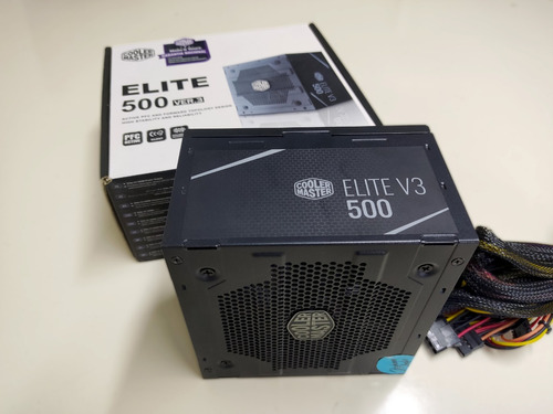 Fonte 500w Cooler Master Elite V3 Pfc Ativo