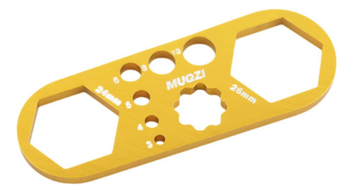 2 Llave Para Tapa De Horquilla De Bicicleta, Oro 24 Mm 26 Mm