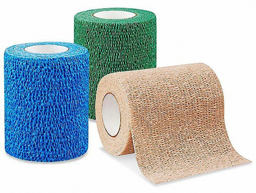 Vendas Autoadherentes Para Mascotas 5cm X 4,5mts. Pack X100u