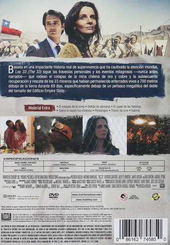 Los 33 Antonio Banderas Pelicula Dvd