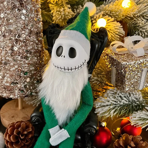 Peluche Jack Skellington Santa Navidad Adornos Navideños Set