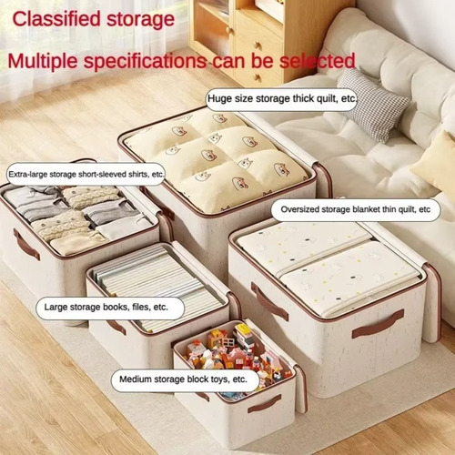 Caja De Almacenamiento Con Cajón Plegable De Gran Capacidad.