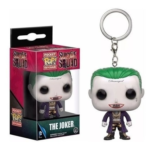 Llavero Funko Pop Joker Suicide Squad Dc Guasón Superheroes