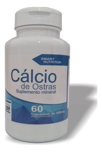 Cálcio De Ostras 60 Cápsulas 4e