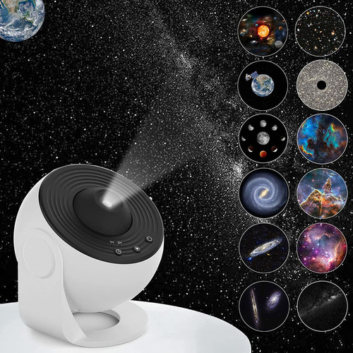 Proyector Estelar Planetarium Galaxy Projector 12 En 1 Para