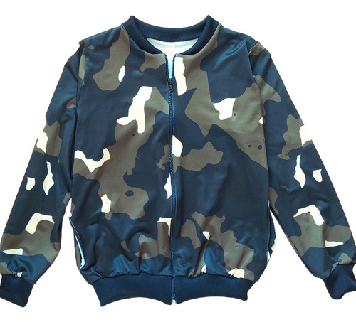 Campera Bomber Lycra Estampado De Diseño - Varios Modelos