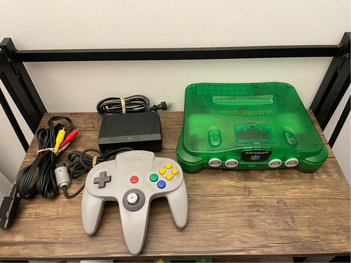 Consola Nintendo 64 Jungle Green Original