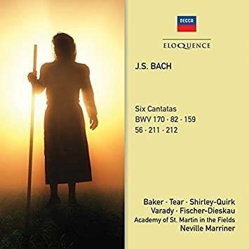 Bach / Marriner Neville J.s. Bach: Six Cantatas Australia Cd