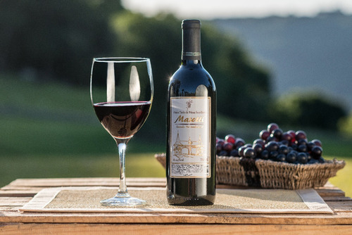 Vinho Tinto De Mesa Seco Bordô Vinícola Masotti Gramado