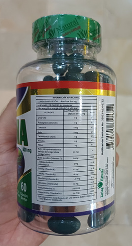 N Fitina Con Ginkgo Biloba 2 Frascos Promocion