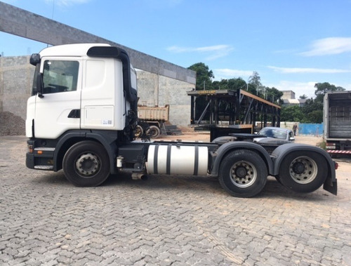 Scania G-420 11/12 6x2 Branco Cegonheiro