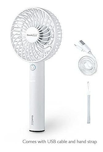 Ventilador Portatil Recargable 4 Motor Sin Escobilla
