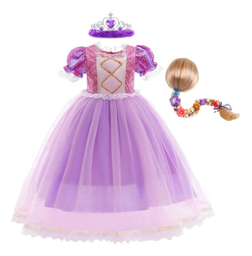 Vestido De Cosplay De Isabella Tangled Disfraz De Princesa P