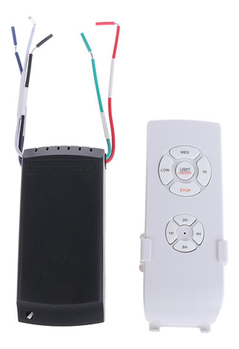 Juego De Control Remoto De Luz De Ventilador De Techo De 220