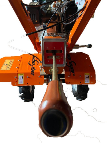Imagen 2 de 6 de Motoazada Multicambio Agroger Motor Diesel 13hp