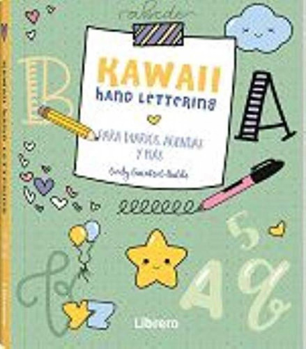 Libro Kawaii Hand Lettering De Cindy Guentert-baldo