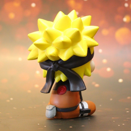 Boneco Naruto Uzumaki Anime Action Figure Miniatura 9cm