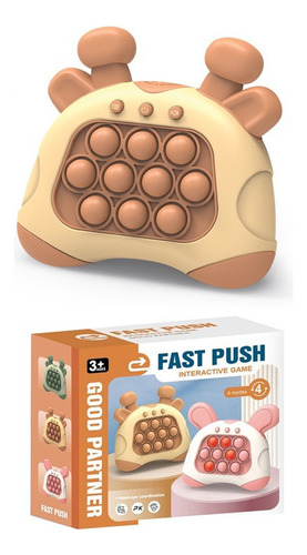 Consola De Juegos Pop Puzzle Fast Push, Push & Play