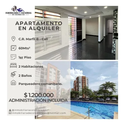 Apartamento en arriendo