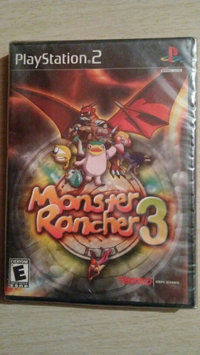 Monster Rancher 3 Ps2 Nuevo Y Sellado Raro De Conseguir