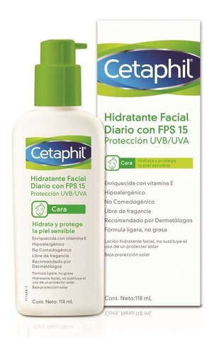 Cetaphil Hidratante Facial Fps 15 X 118 Ml
