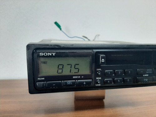 Toca Fitas Sony Xr3307 Funcionando Carros Antigos (Usado)