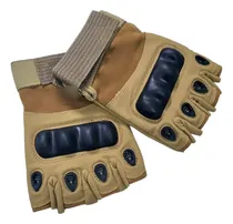 Comprar Guantes Tacticos Q Dedo Cortado Goma Nudillo Coyote Verde
