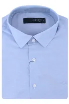 Comprar Camisa Masculina Ogochi Ml Essencial Slim Azul Claro - 00149